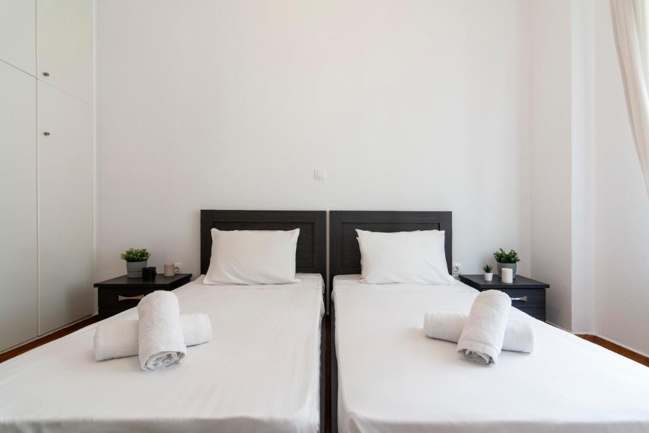 Modern 2Bd Apt In Athens , 3-Min Metro 外观 照片