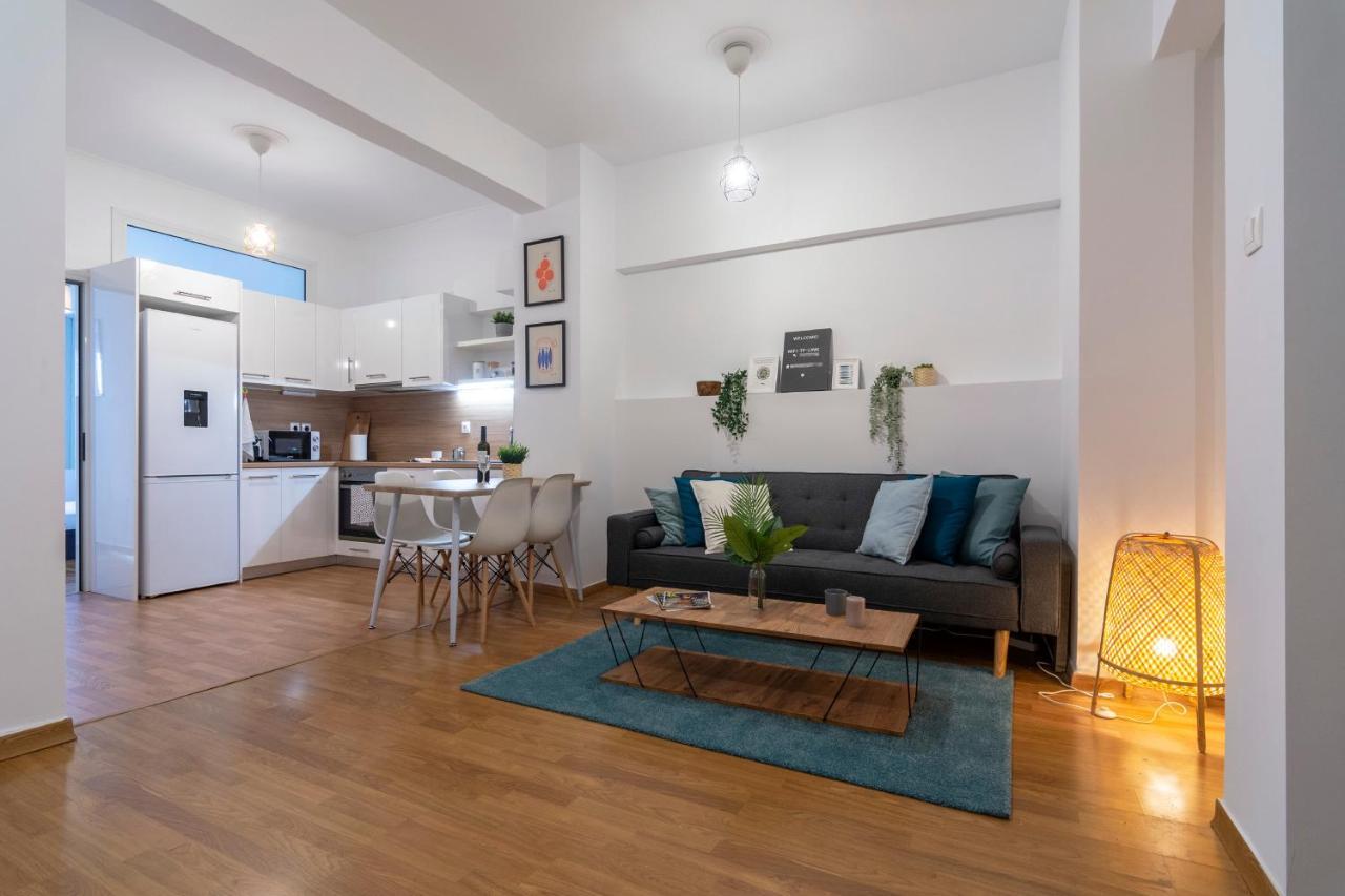 Modern 2Bd Apt In Athens , 3-Min Metro 外观 照片